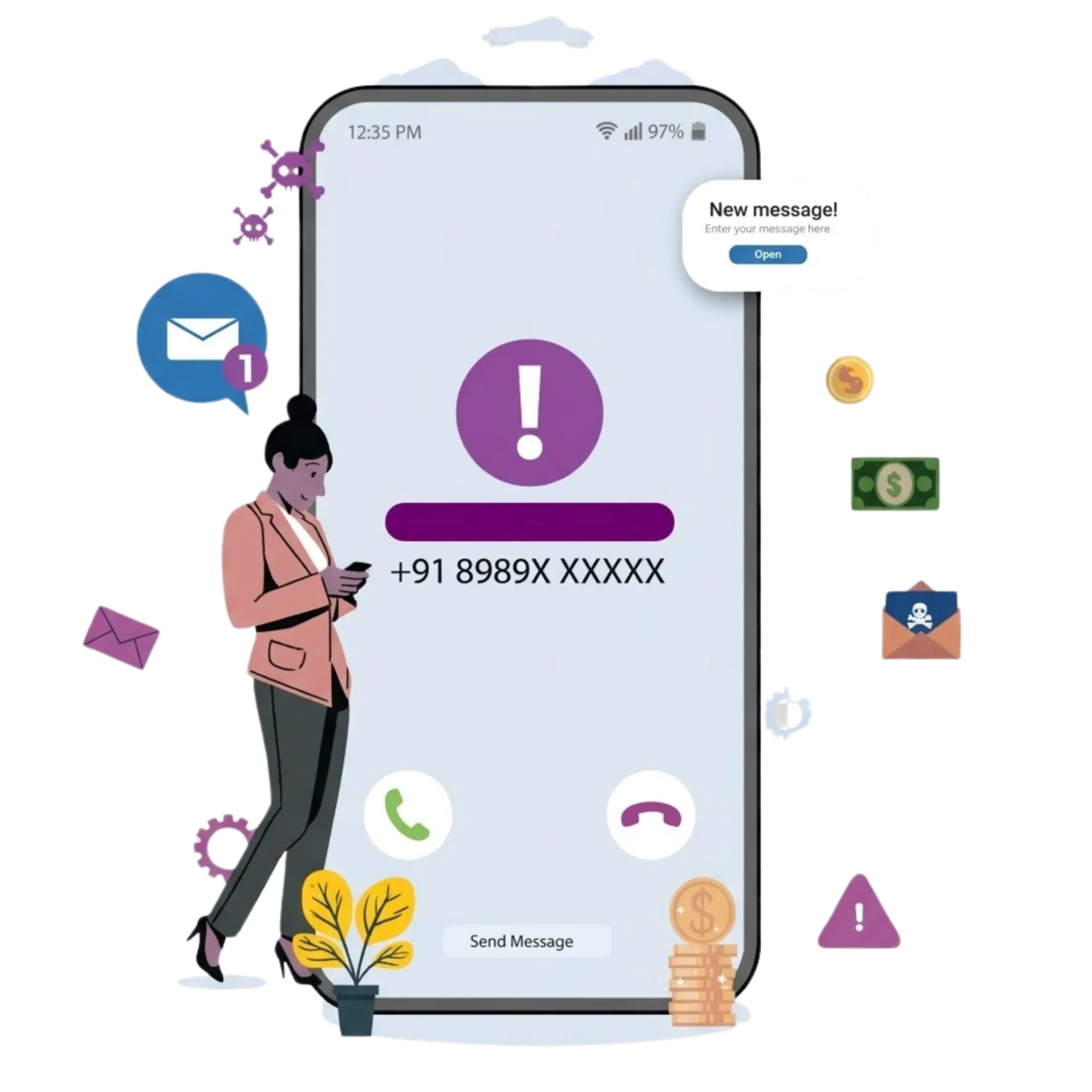 Call SMS Bomber free