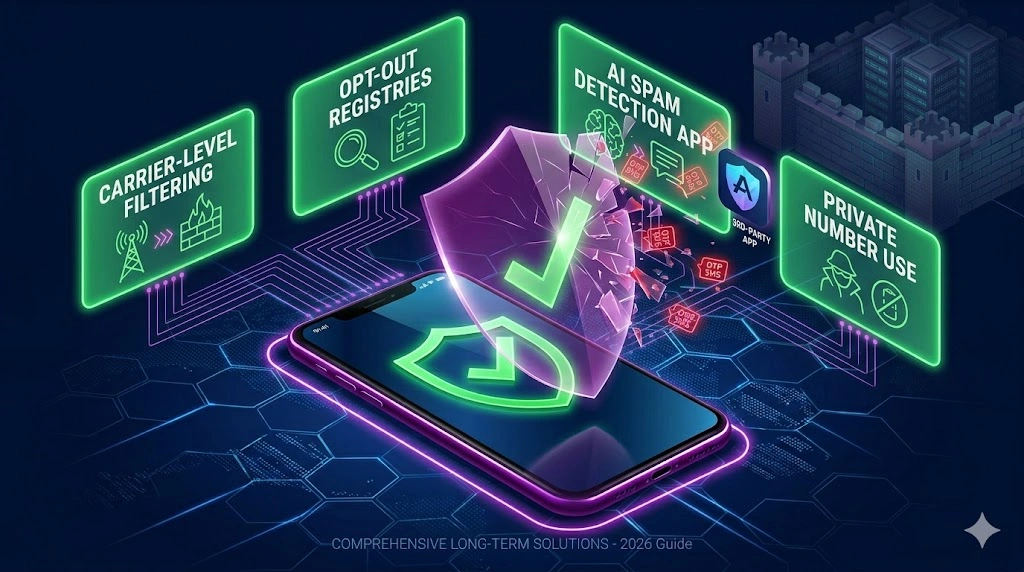 Long Term Solutions to Block Spam OTPs