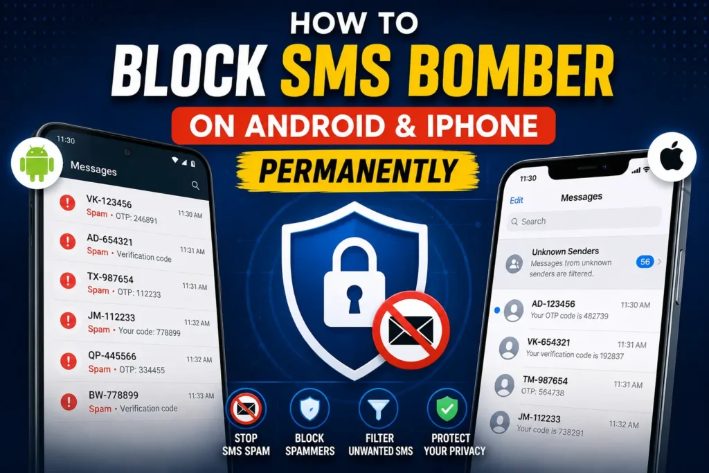 How to Block SMS Bomber