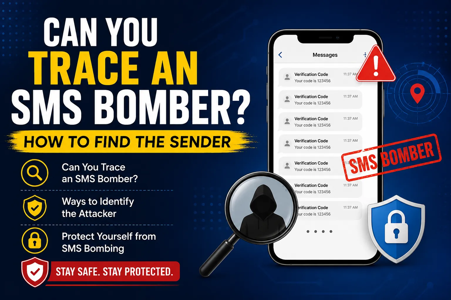 Can You Trace an SMS Bomber